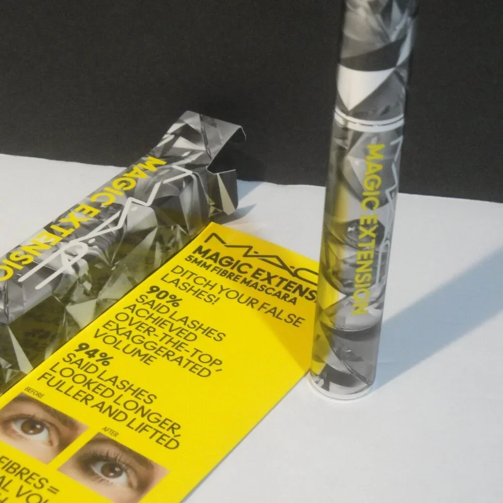 MAC Magic Extension 5MM Fibre Mascara in Extensive Black Color New in Box